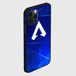 Чехол для iPhone 12 Pro Apex Legends blue poly, цвет: 3D-черный — фото 2