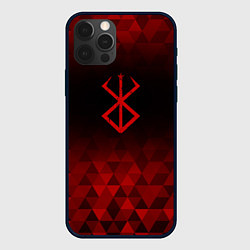 Чехол iPhone 12 Pro Berserk red poly