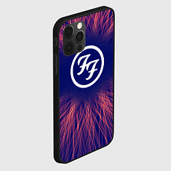 Чехол для iPhone 12 Pro Foo Fighters red energy, цвет: 3D-черный — фото 2