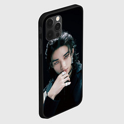 Чехол для iPhone 12 Pro Stray Kids Hyunjin Giant concept, цвет: 3D-черный — фото 2