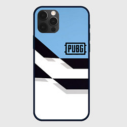 Чехол iPhone 12 Pro PUBG geometry steel