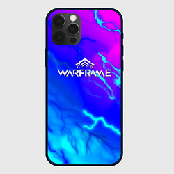 Чехол iPhone 12 Pro Warframe neon storm