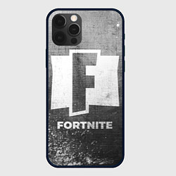 Чехол iPhone 12 Pro Fortnite - grey gradient