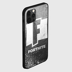 Чехол для iPhone 12 Pro Fortnite - grey gradient, цвет: 3D-черный — фото 2