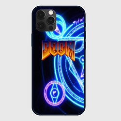 Чехол iPhone 12 Pro Doom мистические символы