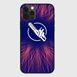 Чехол iPhone 12 Pro Chainsaw Man red energy