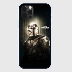 Чехол для iPhone 12 Pro Din Djarin - The Mandalorian, цвет: 3D-черный