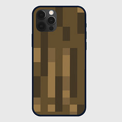 Чехол iPhone 12 Pro Wood - Minecraft