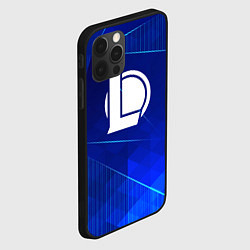 Чехол для iPhone 12 Pro League of Legends blue poly, цвет: 3D-черный — фото 2