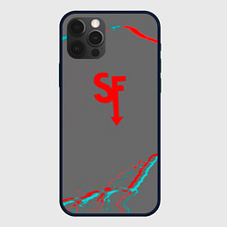 Чехол для iPhone 12 Pro Sally Face storm color, цвет: 3D-черный