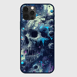 Чехол iPhone 12 Pro Vanguard compozition with skull - ai art fantasy