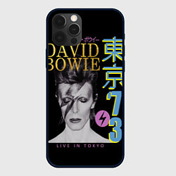 Чехол iPhone 12 Pro David Bowie - Tokyo 1973