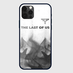 Чехол iPhone 12 Pro The Last Of Us - white gradient посередине