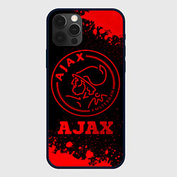 Чехол iPhone 12 Pro Ajax - red gradient