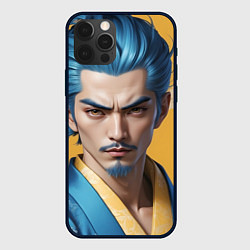 Чехол для iPhone 12 Pro Японский воин искусство, цвет: 3D-черный