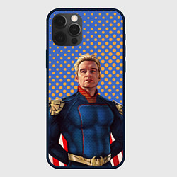 Чехол для iPhone 12 Pro Хоумлендер задумчивый Пацаны, цвет: 3D-черный