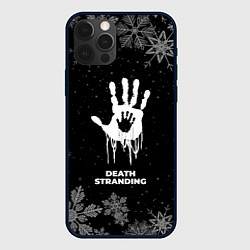 Чехол для iPhone 12 Pro Снежный Death Stranding, цвет: 3D-черный