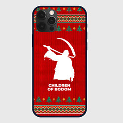 Чехол для iPhone 12 Pro Children of Bodom new year, цвет: 3D-черный