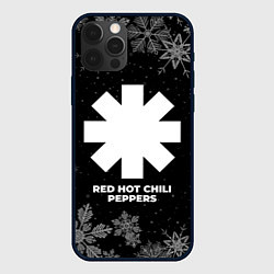 Чехол для iPhone 12 Pro Снежный Red Hot Chili Peppers, цвет: 3D-черный