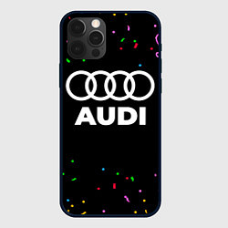 Чехол iPhone 12 Pro Audi конфети