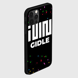 Чехол для iPhone 12 Pro Gidle конфети, цвет: 3D-черный — фото 2