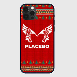 Чехол для iPhone 12 Pro Placebo new year, цвет: 3D-черный