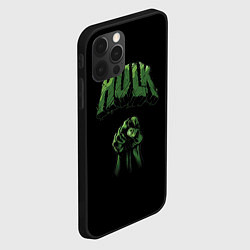 Чехол для iPhone 12 Pro Hulk punch, цвет: 3D-черный — фото 2