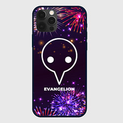 Чехол iPhone 12 Pro Праздничный Evangelion