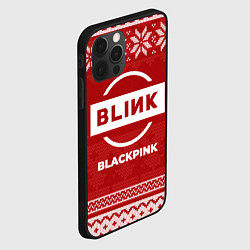 Чехол для iPhone 12 Pro Новогодний Blackpink, цвет: 3D-черный — фото 2