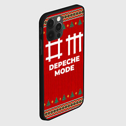 Чехол для iPhone 12 Pro Depeche Mode new year, цвет: 3D-черный — фото 2