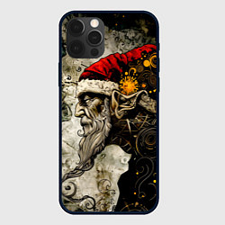 Чехол iPhone 12 Pro Санта демон стимпанк