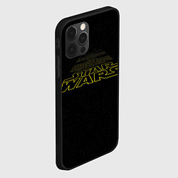 Чехол для iPhone 12 Pro Star Wars - вступительные титры, цвет: 3D-черный — фото 2