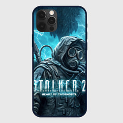 Чехол для iPhone 12 Pro S t a l k e r 2 heart of Chornobyl, цвет: 3D-черный