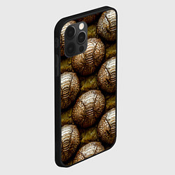 Чехол для iPhone 12 Pro Броненосцы, цвет: 3D-черный — фото 2