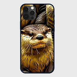 Чехол iPhone 12 Pro Выдры