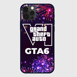 Чехол iPhone 12 Pro Праздничный GTA6