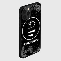 Чехол для iPhone 12 Pro Снежный Pink Floyd, цвет: 3D-черный — фото 2