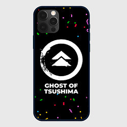 Чехол iPhone 12 Pro Ghost of Tsushima конфети