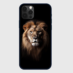 Чехол для iPhone 12 Pro Mufasa, цвет: 3D-черный