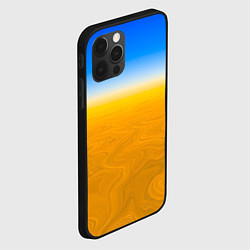 Чехол для iPhone 12 Pro Пустыня абстракция, цвет: 3D-черный — фото 2