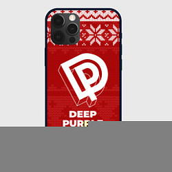 Чехол iPhone 12 Pro Новогодний Deep Purple