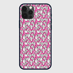 Чехол iPhone 12 Pro Выдры новогодние