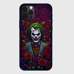 Чехол для iPhone 12 Pro Joker - roses, цвет: 3D-черный