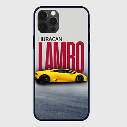 Чехол iPhone 12 Pro Итальянский гиперкар Lambo Huracan