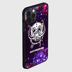 Чехол для iPhone 12 Pro Праздничный Motorhead Skull, цвет: 3D-черный — фото 2