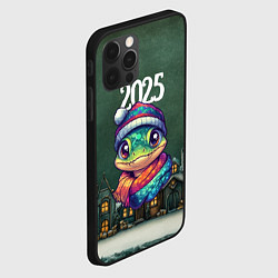 Чехол для iPhone 12 Pro Символ змеи 2025 год, цвет: 3D-черный — фото 2