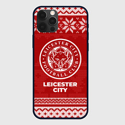 Чехол iPhone 12 Pro Новогодний Leicester City