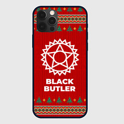 Чехол iPhone 12 Pro Black Butler new year