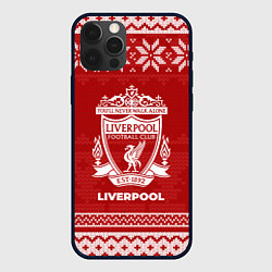 Чехол iPhone 12 Pro Новогодний Liverpool