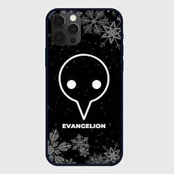 Чехол iPhone 12 Pro Снежный Evangelion